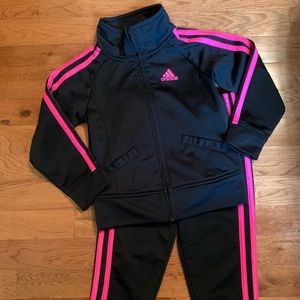 Toddler Girl Adidas Sweatsuit